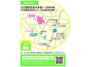現地案内図